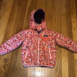 Patagonia Tribbles Floral Coat Size 2t